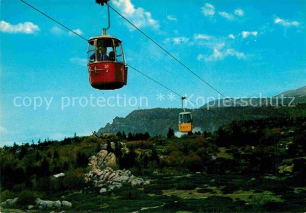 Seilbahn Yesil Bursa Türkiye Telesiyej