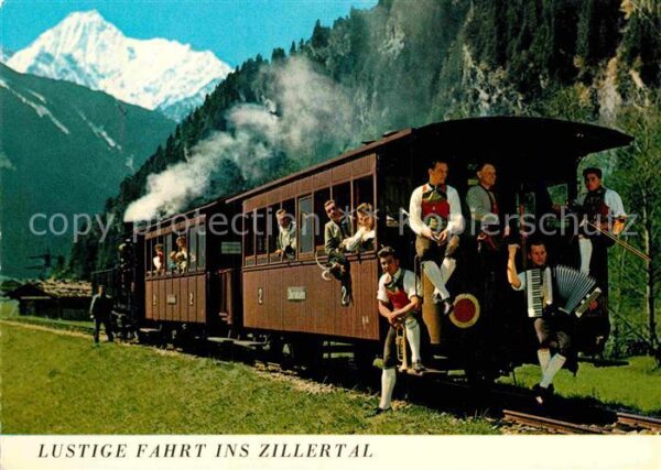 Eisenbahn Zillertalbahn Musikanten Zillertal