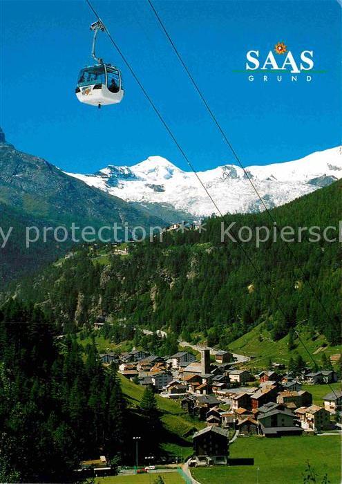 Seilbahn Kreuzboden-Hohsaas Saas-Grund Allalinho