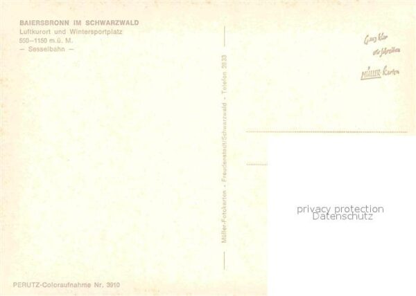 Sessellift Baiersbronn Schwarzwald – Bild 2