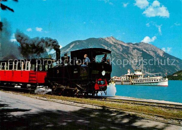 Zahnradbahn Lokomotive Achenseebahn Dampfer Stadt I