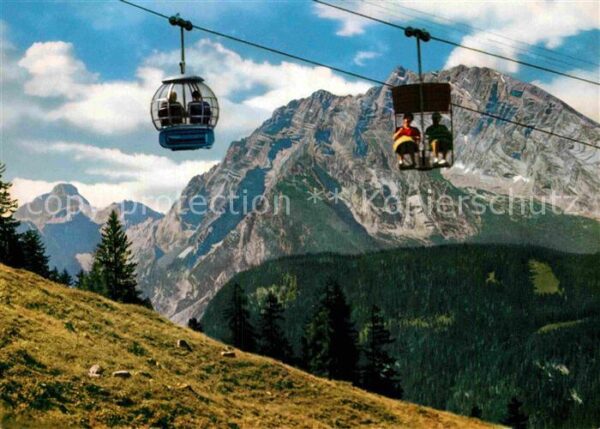 Seilbahn Sessellift Watzmann Steinernes Meer