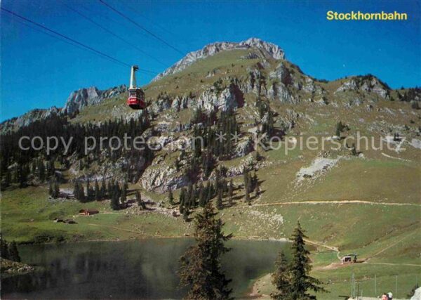 Seilbahn Stockhorn Hinterstocksee Berner Oberlan