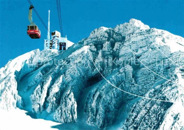 Seilbahn Säntis Bergstation Fernsehsender