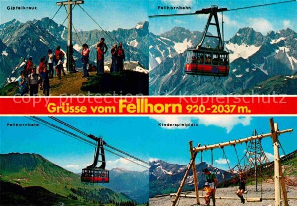 Seilbahn Fellhorn Oberstdorf Kinderspielplatz Gi