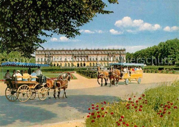 Pferdekutschen Schloss Herrenchiemsee