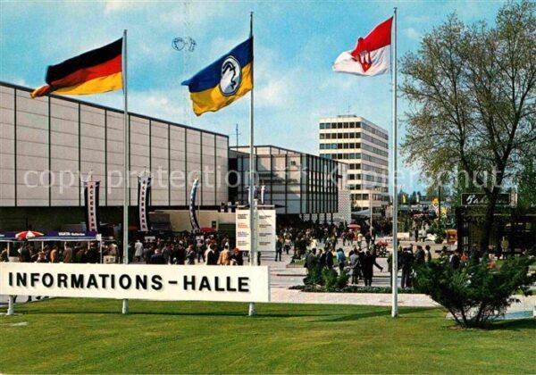 Ausstellung Hannover Messe Ausstellungshalle 18