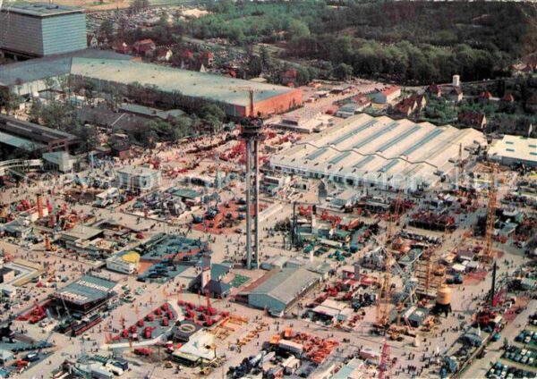 Ausstellung Messe Hannover Hermes-Turm