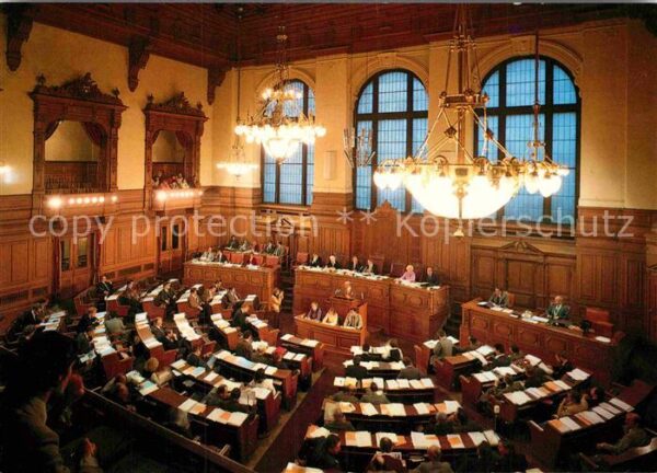 Politik Hamburg Rathaus Bürgerschaft Plenarsaal