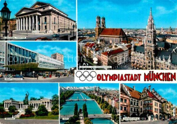 Olympia München Hauptbahnhof Bavaria Hofbräuhau