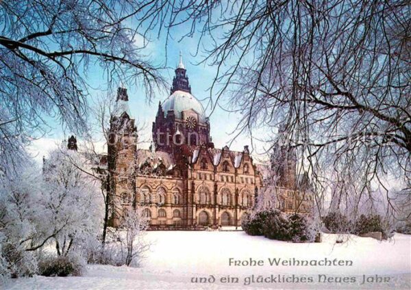 Weihnachten Neujahr Hannover Rathaus Hannover
