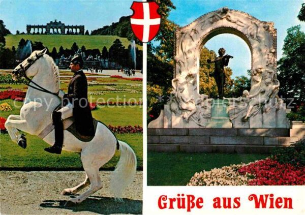 Reitsport Pferdesport Pferderennen Wien Spanische Reitschule Levade Monume