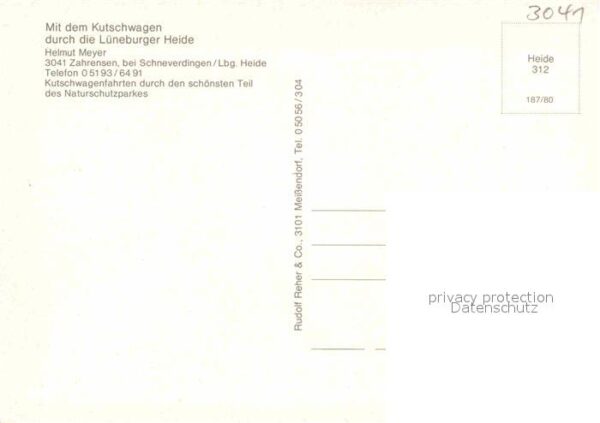 Pferdekutschen Kutschwagen Lüneburger Heide Zahrensen – Bild 2