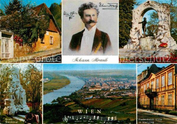 Strauss Johann Wien Salmannsdorf Fledermaus-Villa Hiet