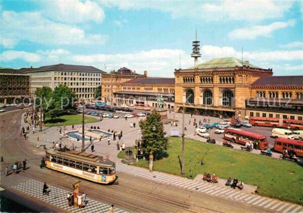 Strassenbahn Hannover Hauptbahnhof Ernst-August-Plat