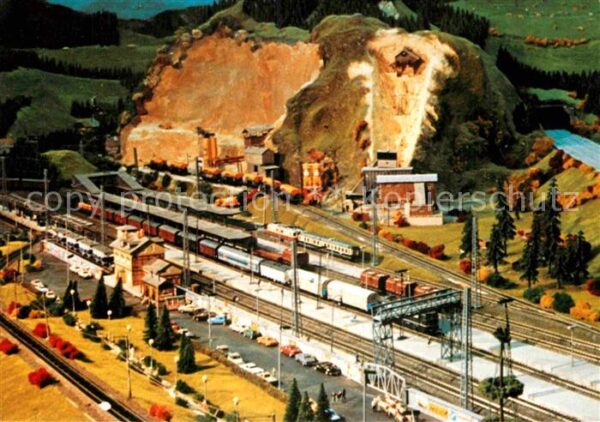 Modellbau-Eisenbahn Miniland Miniaturlandschaft Wengen Allg