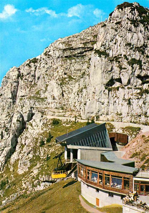 Seilbahn Wendelstein Gipfelweg Bergstation