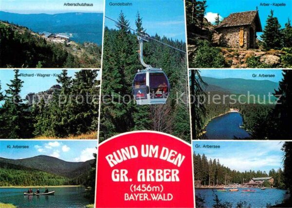 Seilbahn Grosser Arber Arberschutzhaus Arber-Kap
