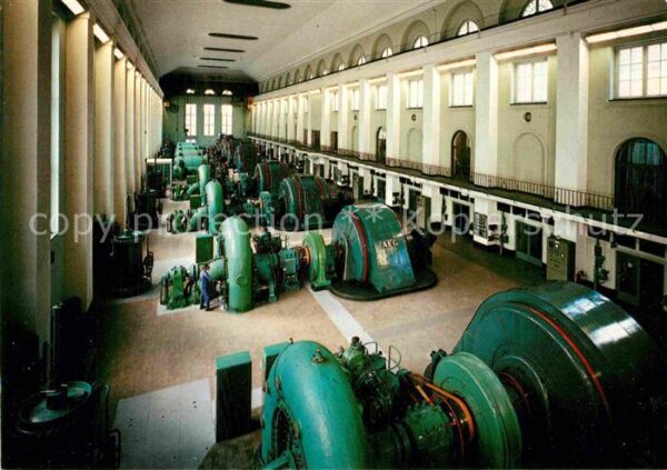 Pumpspeicherkraftwerk Staudamm Walchensee-Kraftwerk Bayernwerk AG