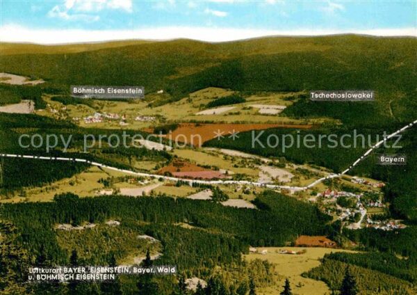 Grenze Douane Zoll Bayerisch-Eisenstein Böhmisch-Eisenstei