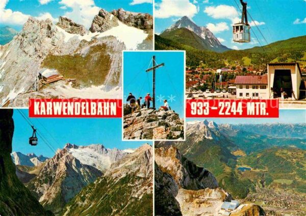 Seilbahn Karwendel Mittenwald Berggaststätte Kar
