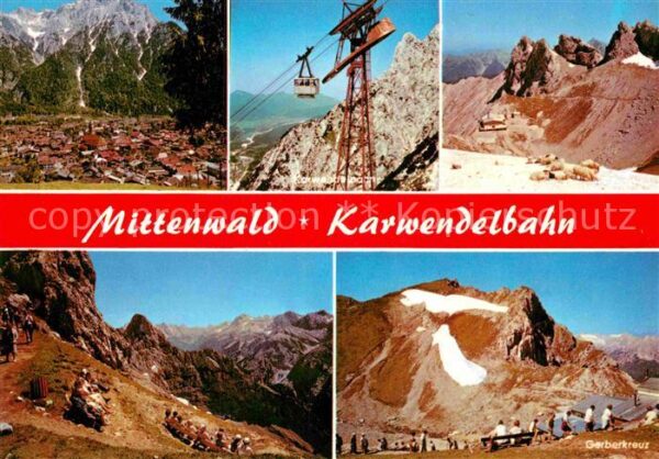 Seilbahn Karwendel Mittenwald Gerberkreuz