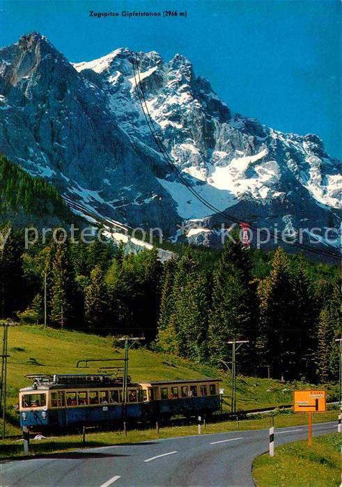 Zahnradbahn Bayerische Zugspitzbahn Zugspitzgipfel