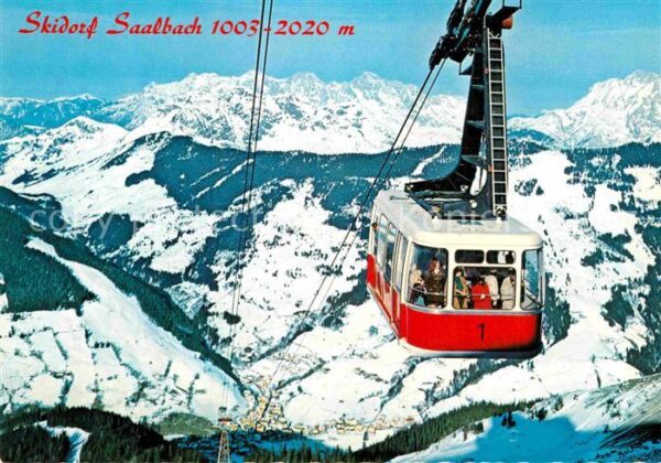 Seilbahn Schattberg Saalbach