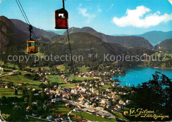 Seilbahn Zwölfer-Horn St. Gilgen Wolfgangsee