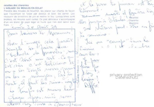 Lebensmittel L'Aiglade ou Moules en Eclat Recette de – Bild 2