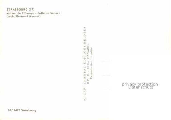 Politik Strasbourg Maison de l'Europe Salle de – Bild 2