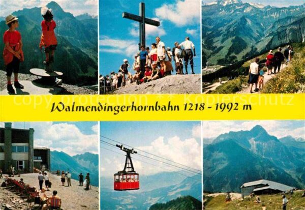 Seilbahn Walmendingerhorn Kleinwalsertal