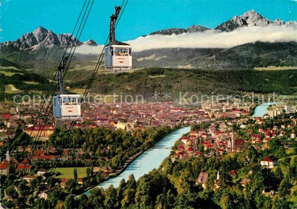 Seilbahn Innsbruck Nordkettenbahn Wagenkreuzung