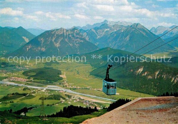 Seilbahn Reutte Ehenbichl Höfen Zugspitze Miemin
