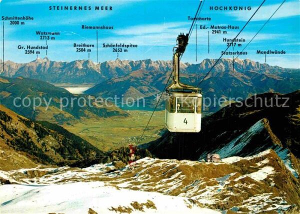 Seilbahn Kaprun-Kitzsteinhorn Krefelder Hütte Ze