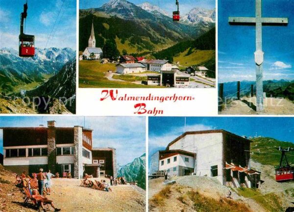 Seilbahn Walmendingerhorn Mittelberg Kleines Wal
