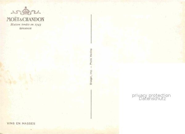 Alkohol Champagner Moët & Chandon Epernay Vins – Bild 2