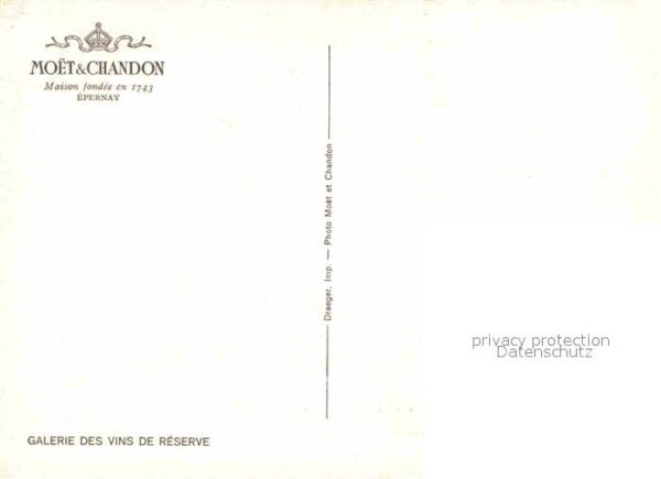 Alkohol Champagner Moët & Chandon Epernay Vins – Bild 2