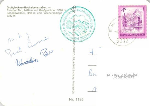 Postbus Grossglockner-Hochalpenstrasse Fuscher – Bild 2