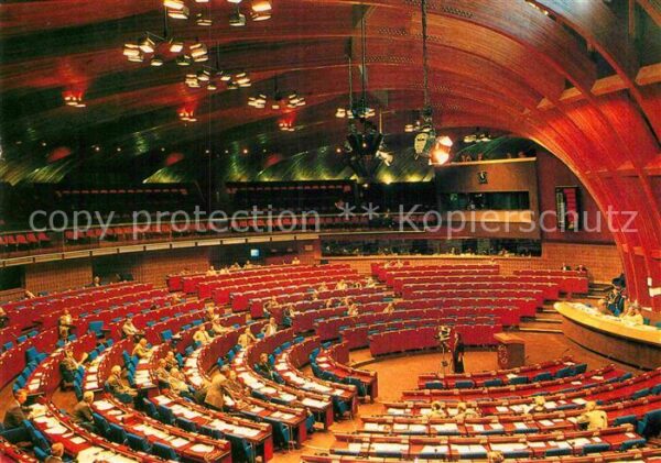 Politik Strasbourg Palais de l'Europe Hemicycle