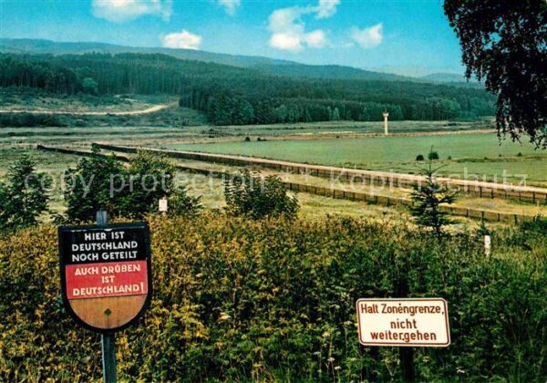Grenze Douane Zoll Zonengrenze Harz