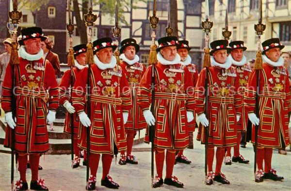 Leibgarde Wache Yeomen Warders Tower of London
