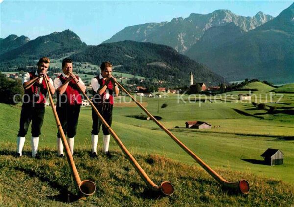 Alphorn Alphornbläser Allgäu