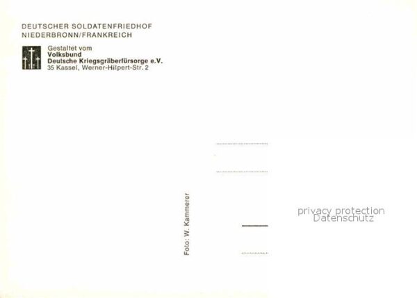 Friedhof Deutscher Soldatenfriedhof Niederbronn – Bild 2