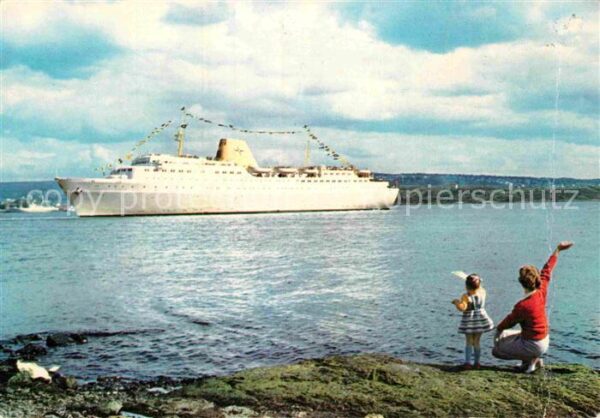 Schiffe Ships Navires M/S Kronprins Harald Oslo-Kiel