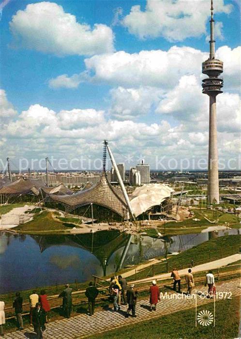 Olympia München Olympiapark Sporthalle Schwimmh