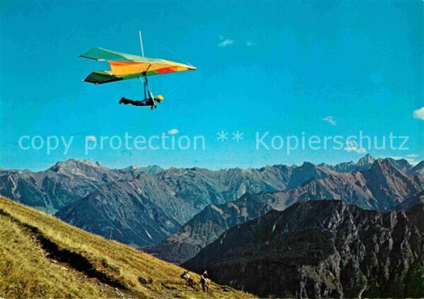 Drachenflug Drachenfliegen Alpen