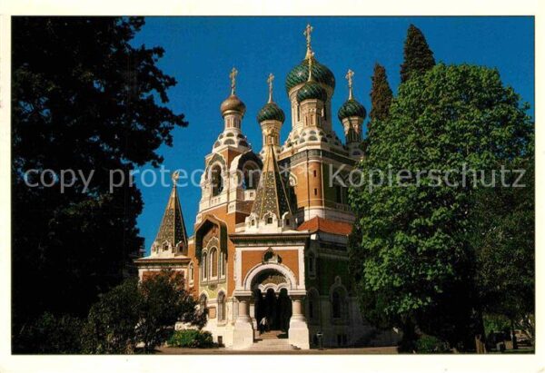 Russische Kirche Kapelle Nice Eglise Russe