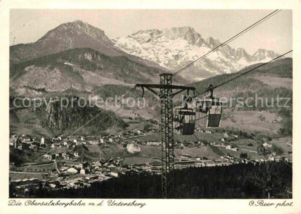 Seilbahn Obersalzberg Untersberg