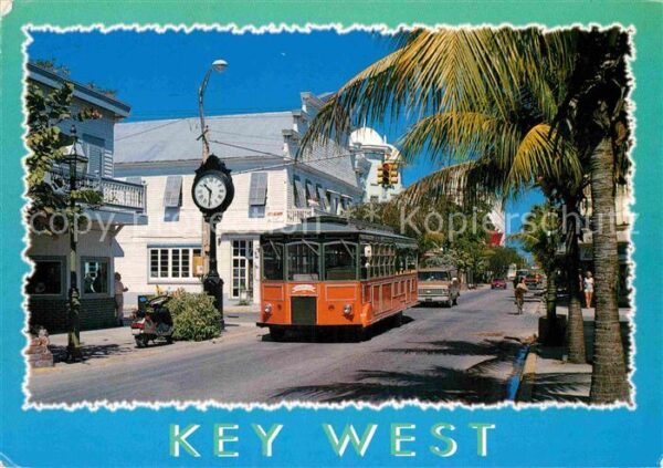 Strassenbahn Old Town Trolley Key West Florida
